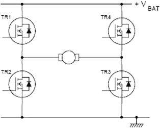 H-мостовая схема включения MOSFET транзисторов