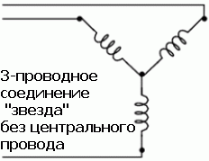 Схема соединения обмоток двигателя