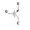 Условное обозначение IGBT